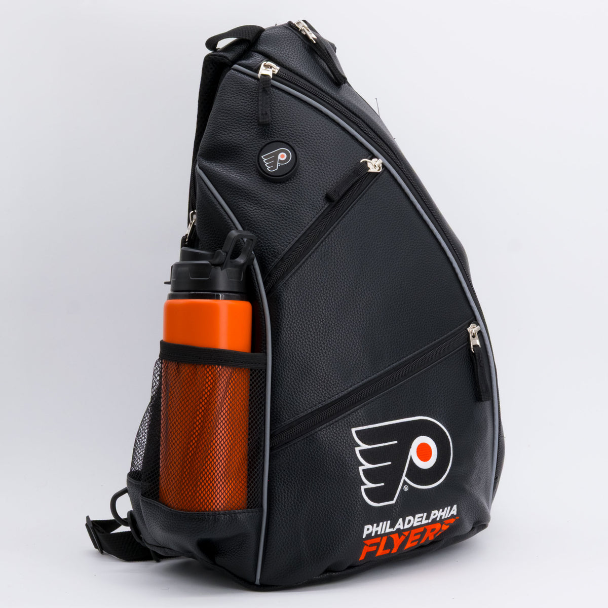 Philadelphia Flyers PU leather backpack by Team Golf, view 3