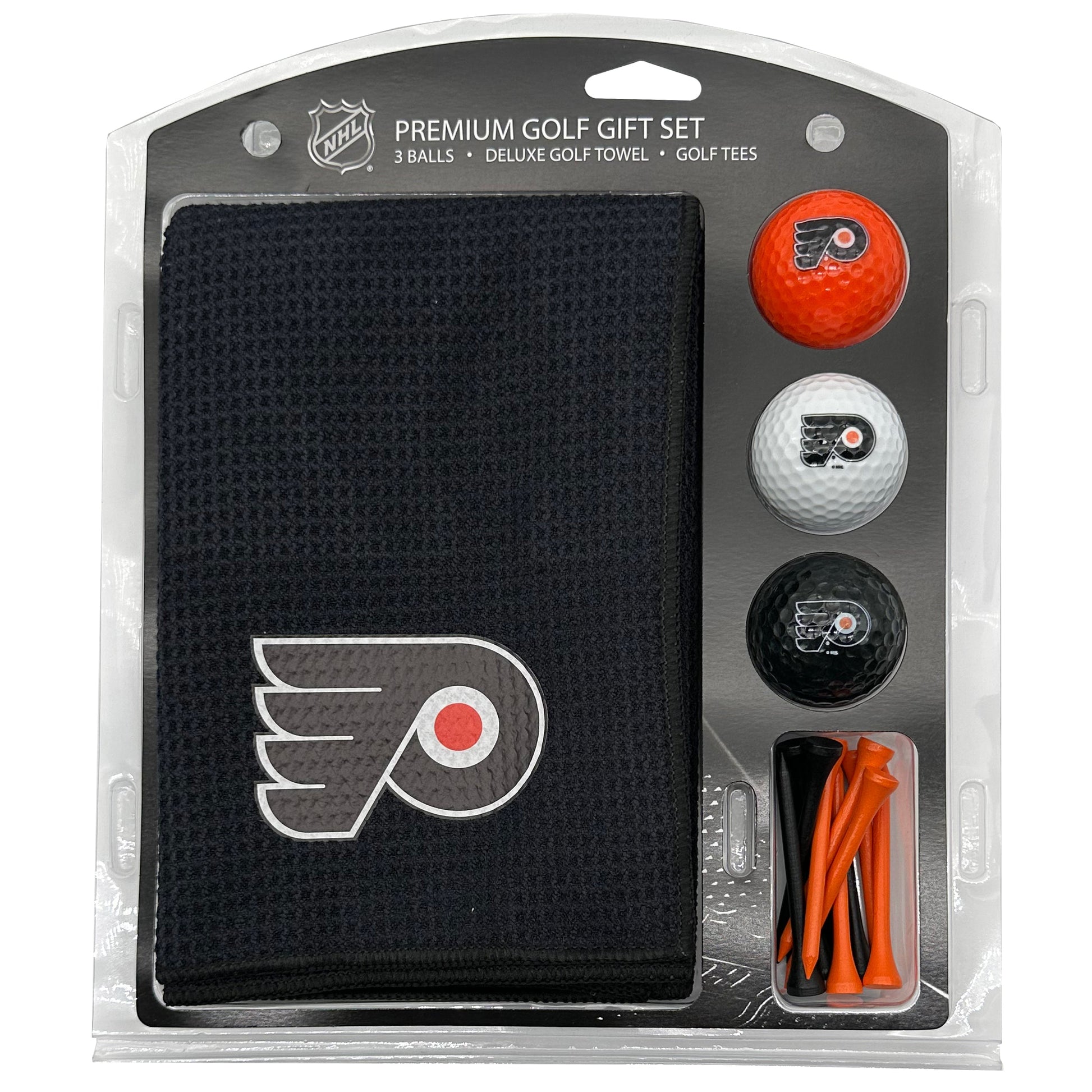 Philadelphia Flyers Microfiber Towel Golf Gift Set - Club Rehab