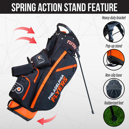 Philadelphia Flyers Fairway Stand Bag - Image 5 - Club Rehab