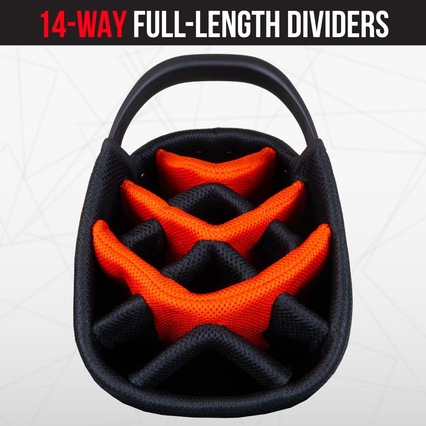 Philadelphia Flyers Fairway Stand Bag - Image 6 - Club Rehab