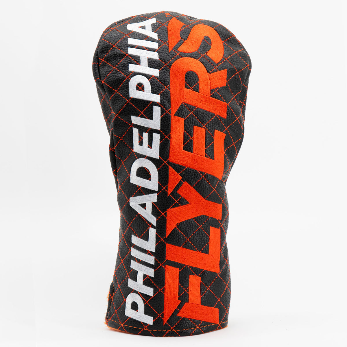Philadelphia Flyers Solid Driver quilted headcover, front view