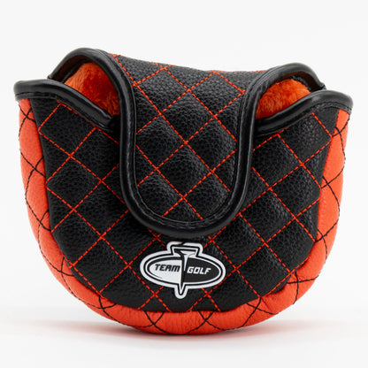Philadelphia Flyers Solid Mallet Putter quilted headcover, back view