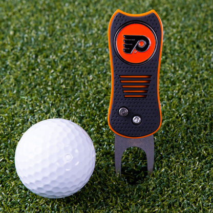 Philadelphia Flyers Switchblade Divot Tool - Image 2 - Club Rehab