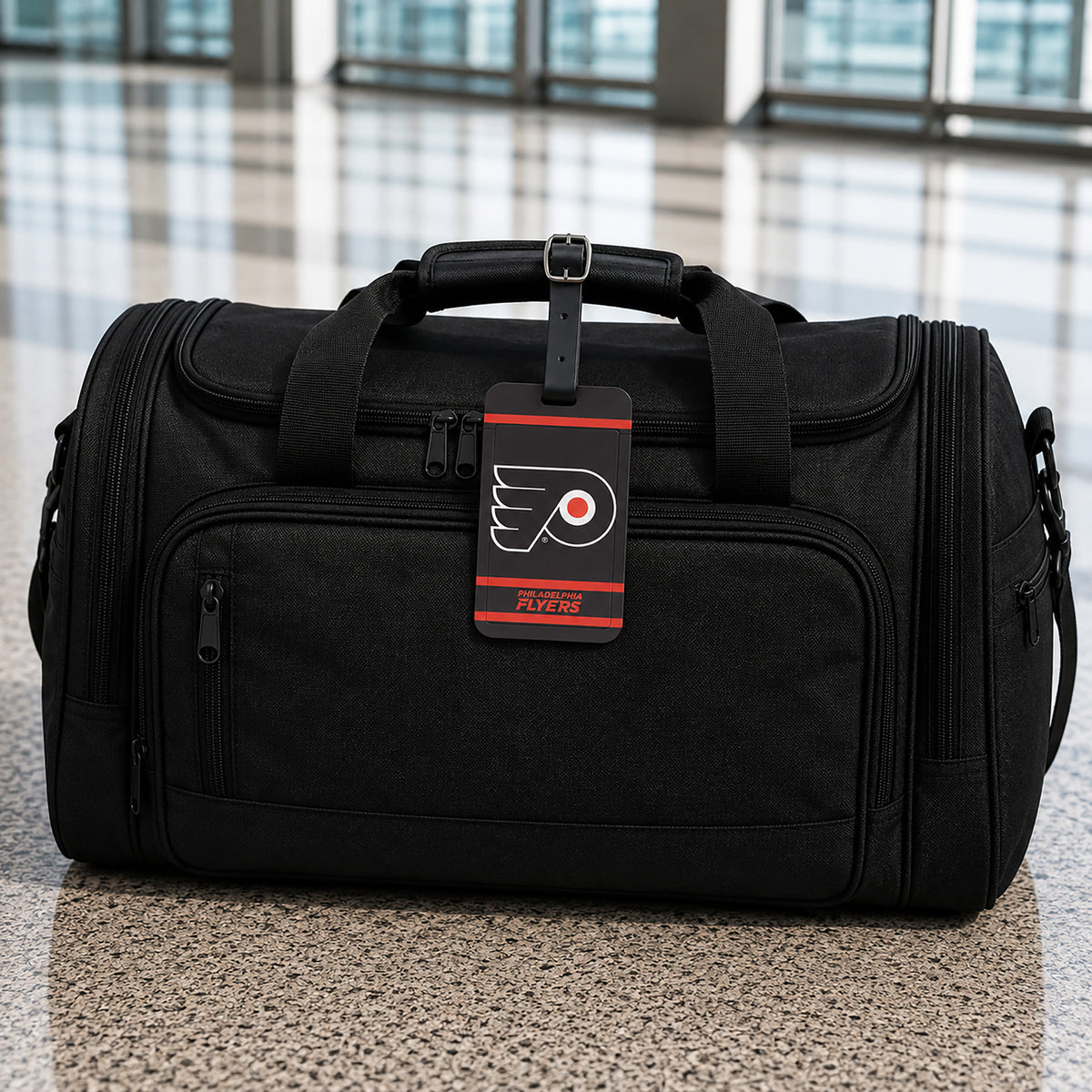 Philadelphia Flyers plastic golf bag tag by Team Golf, product photo 5