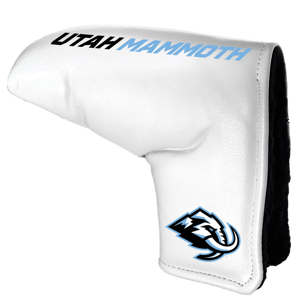 Utah Mammoth 54 white print Tour Blade Putter Cover