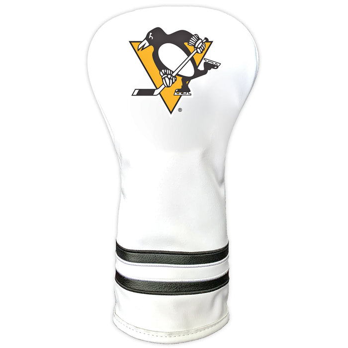 Pittsburgh Penguins Vintage White Printed Driver Headcover