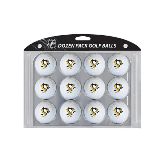 Pittsburgh Penguins logo golf balls, 12 pack