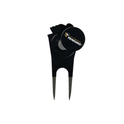 Pittsburgh Penguins Custom Shaped Divot Tool - Image 4 - Club Rehab