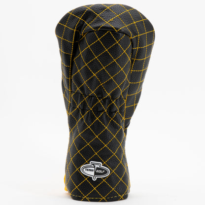Pittsburgh Penguins Split Fairway quilted headcover, back view