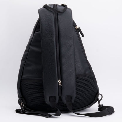 Pittsburgh Penguins PU leather backpack by Team Golf, view 2