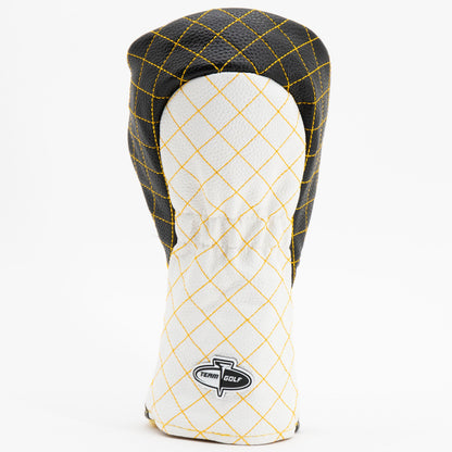 Pittsburgh Penguins stripe fairway quilted golf headcover alternate view