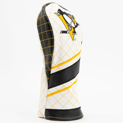 Pittsburgh Penguins stripe fairway quilted golf headcover alternate view