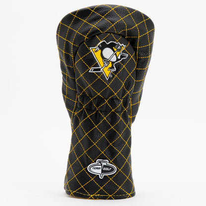 Pittsburgh Penguins Solid Fairway quilted headcover, back view
