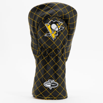 Pittsburgh Penguins solid fairway quilted golf headcover alternate view