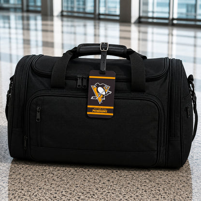 Pittsburgh Penguins plastic golf bag tag by Team Golf, product photo 5
