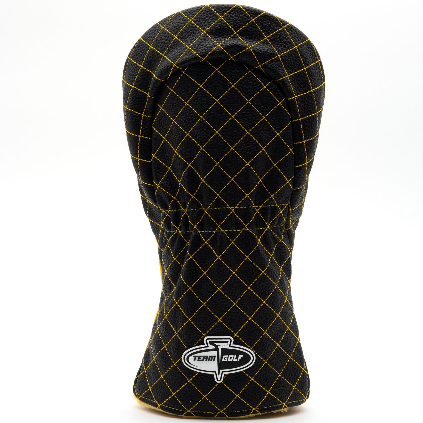 Pittsburgh Penguins split driver quilted golf headcover alternate view