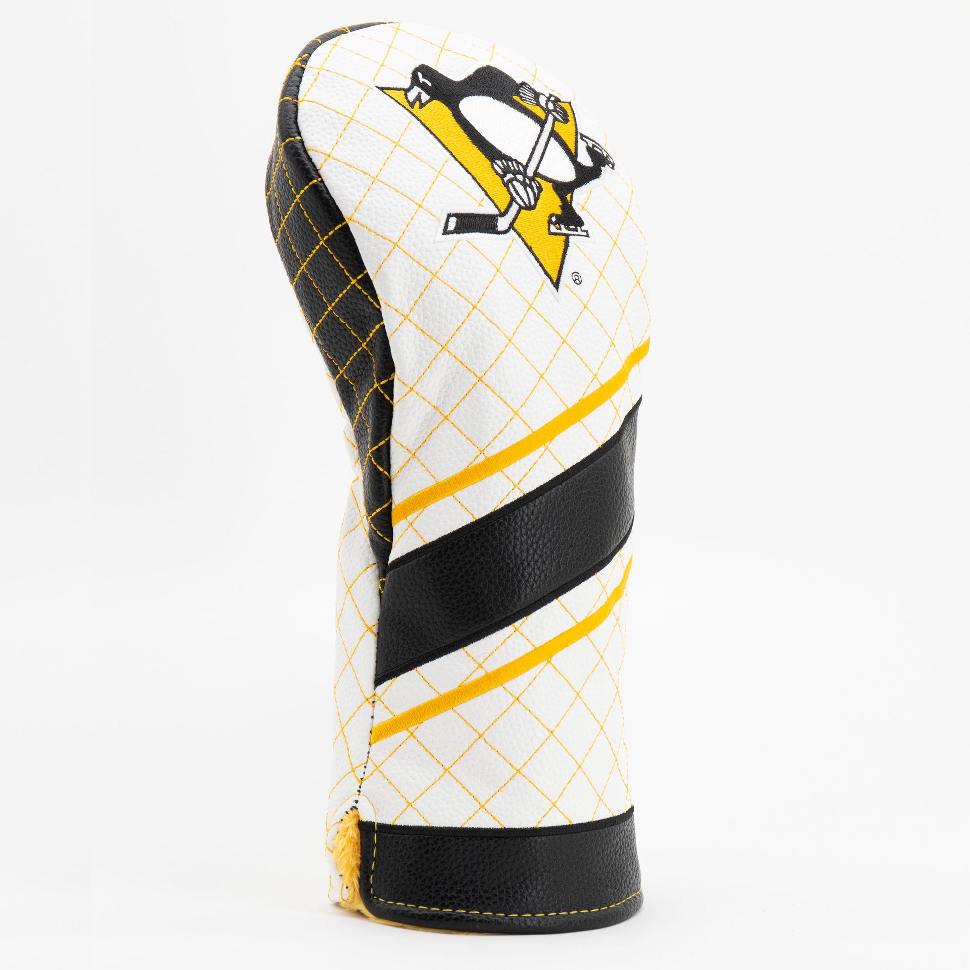 Pittsburgh Penguins stripe driver quilted golf headcover alternate view