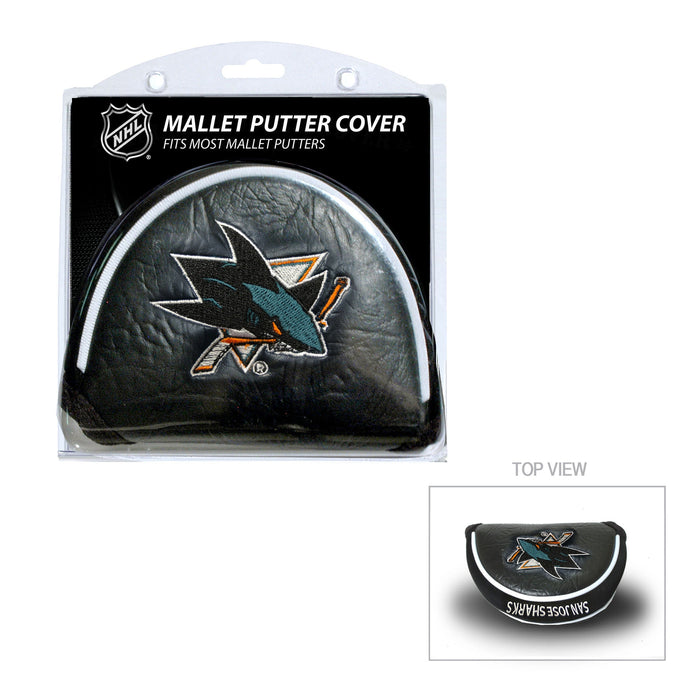 San Jose Sharks Vintage Embroidered Mallet Putter Headcover