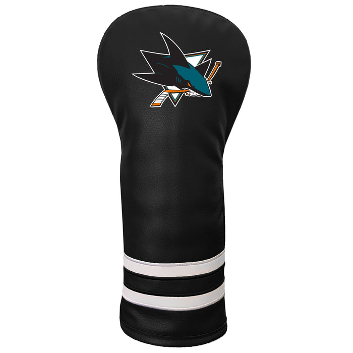 San Jose Sharks Vintage Color Printed Fairway Headcover