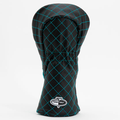 San Jose Sharks Split Fairway quilted headcover, back view