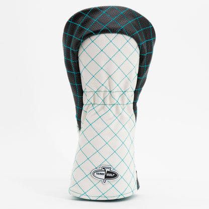 San Jose Sharks stripe fairway quilted golf headcover alternate view