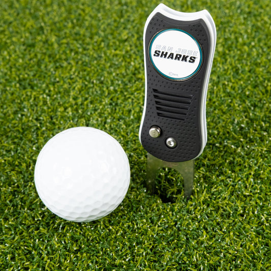 San Jose Sharks Switchblade Divot Tool - Image 2 - Club Rehab