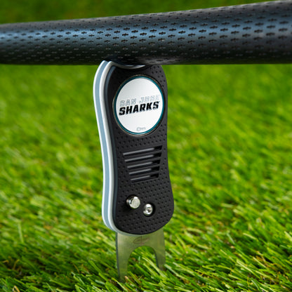 San Jose Sharks Switchblade Divot Tool - Image 4 - Club Rehab