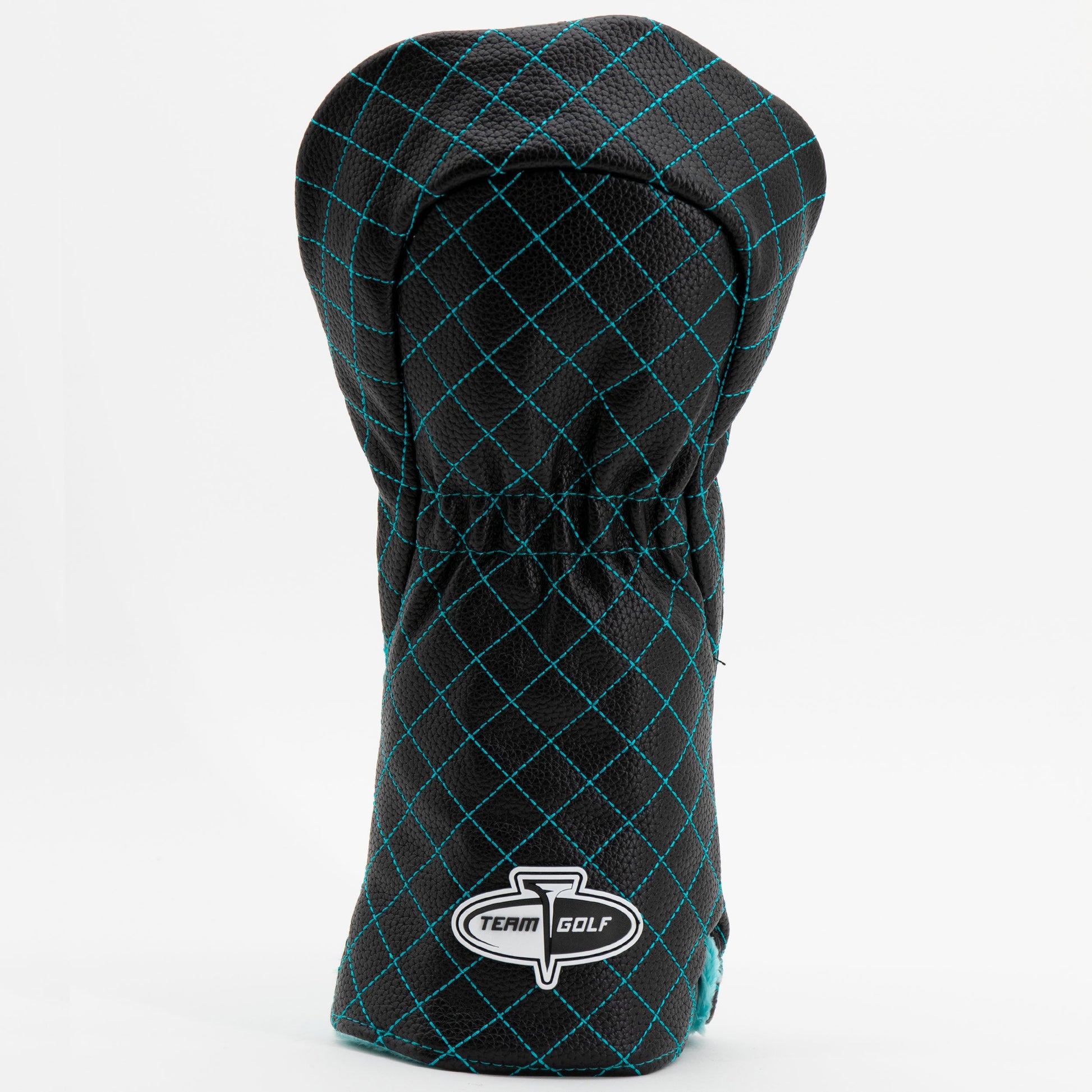 San Jose Sharks split driver quilted golf headcover alternate view