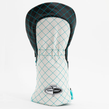 San Jose Sharks stripe driver quilted golf headcover alternate view