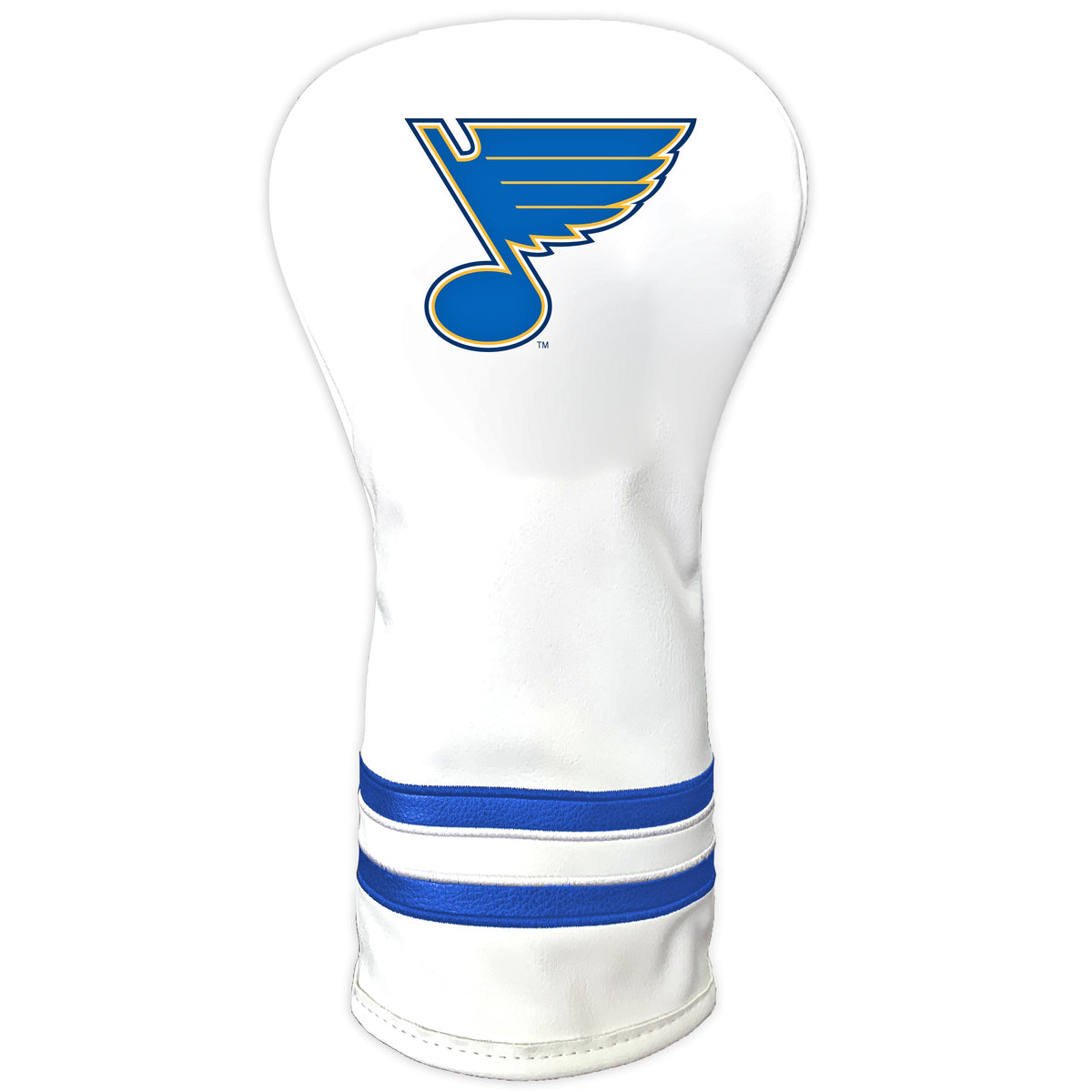 St. Louis Blues Vintage White Printed Driver Headcover