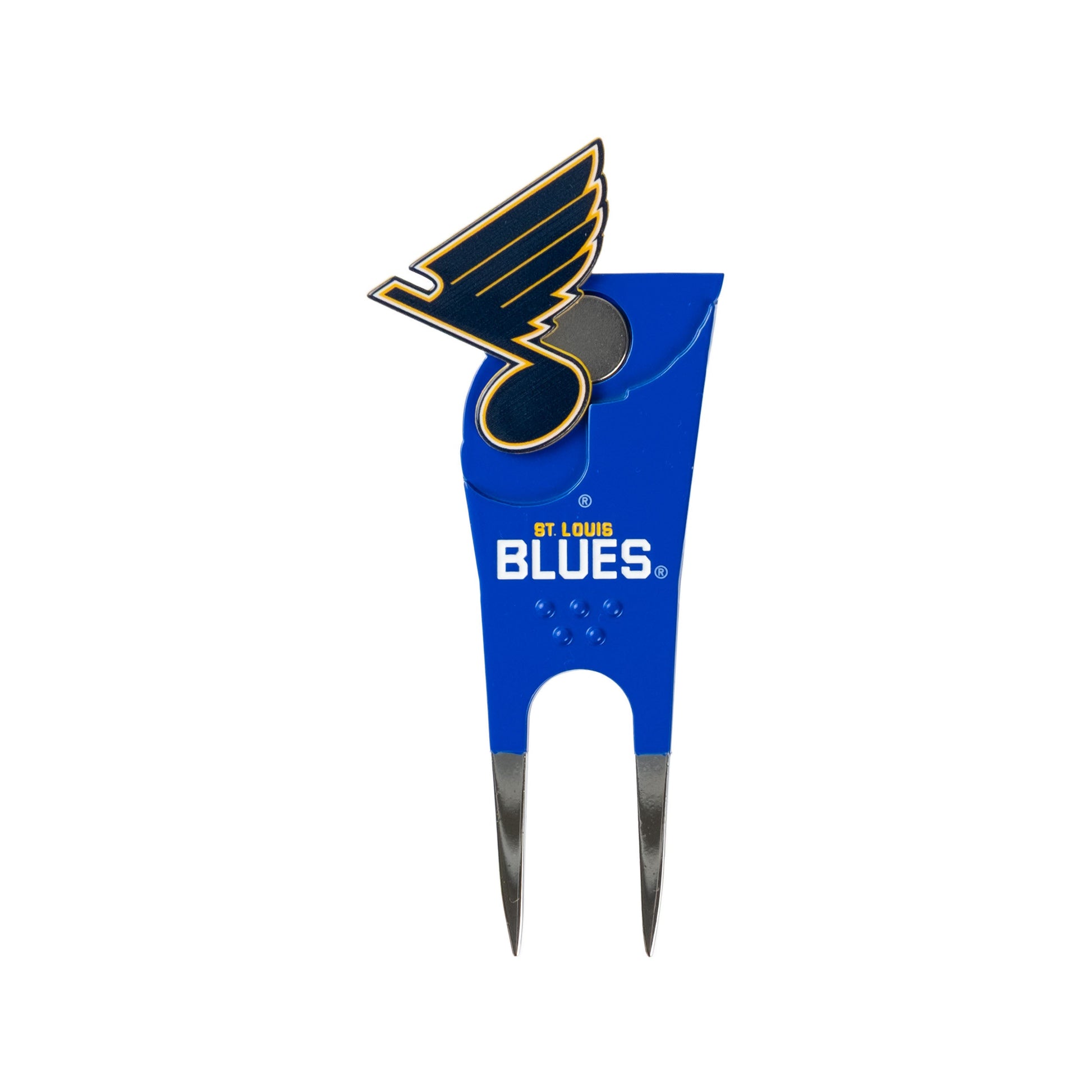 St. Louis Blues Custom Shaped Divot Tool - Image 3 - Club Rehab