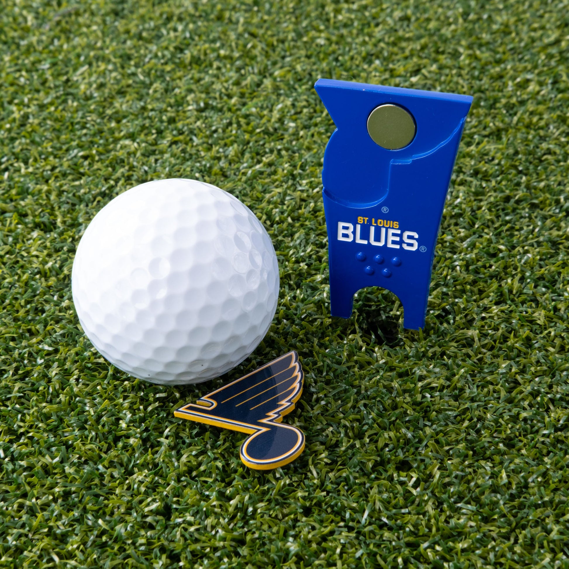St. Louis Blues Custom Shaped Divot Tool - Image 5 - Club Rehab