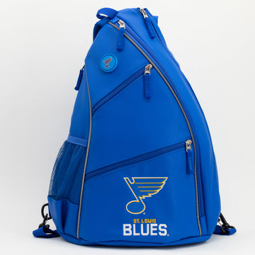 St. Louis Blues PU Leather Backpack