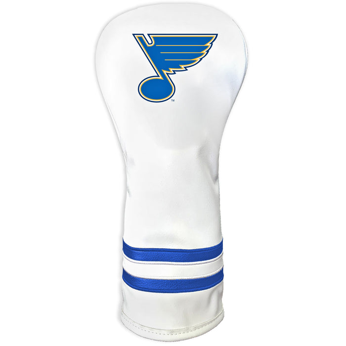 St. Louis Blues Vintage White Printed Fairway Headcover