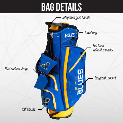 St. Louis Blues Fairway Stand Bag - Image 3 - Club Rehab