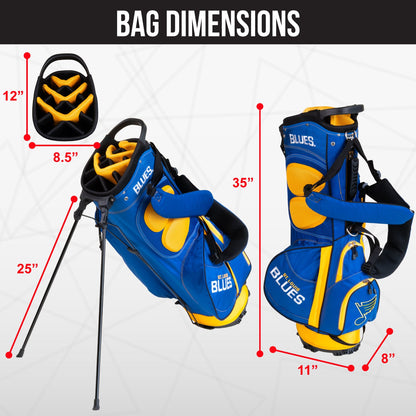 St. Louis Blues Fairway Stand Bag - Image 4 - Club Rehab