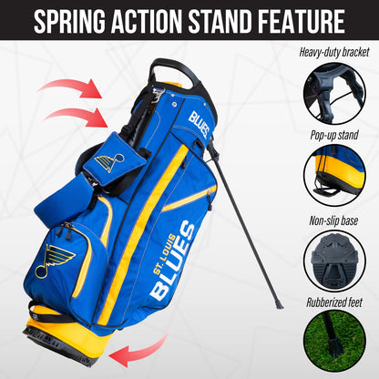 St. Louis Blues Fairway Stand Bag - Image 5 - Club Rehab