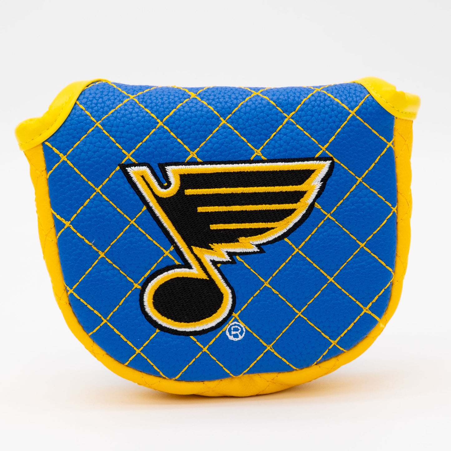 St Louis Blues solid mallet putter quilted golf headcover