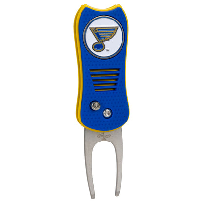 St. Louis Blues Switchblade Divot Tool - Image 1 - Club Rehab