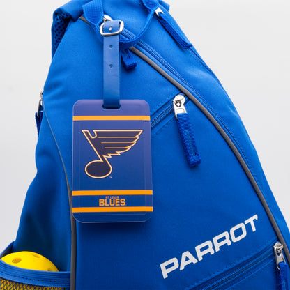 St. Louis Blues plastic golf bag tag by Team Golf, product photo 3
