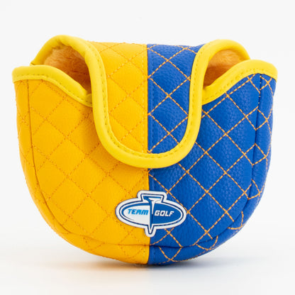 St Louis Blues split mallet putter quilted golf headcover alternate view