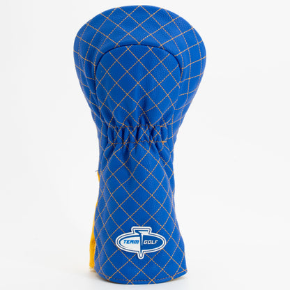 St Louis Blues split driver quilted golf headcover alternate view