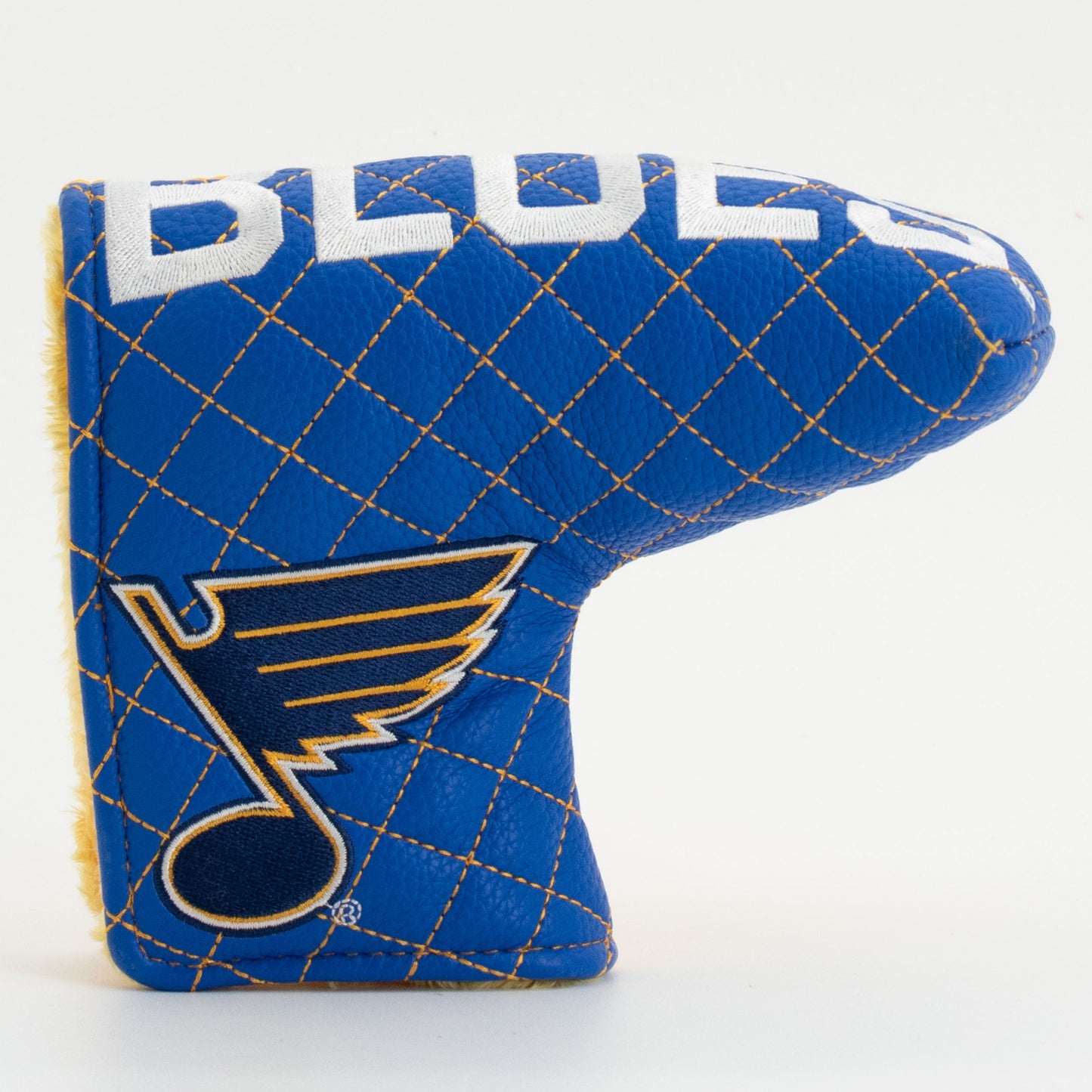 St Louis Blues split blade putter quilted golf headcover