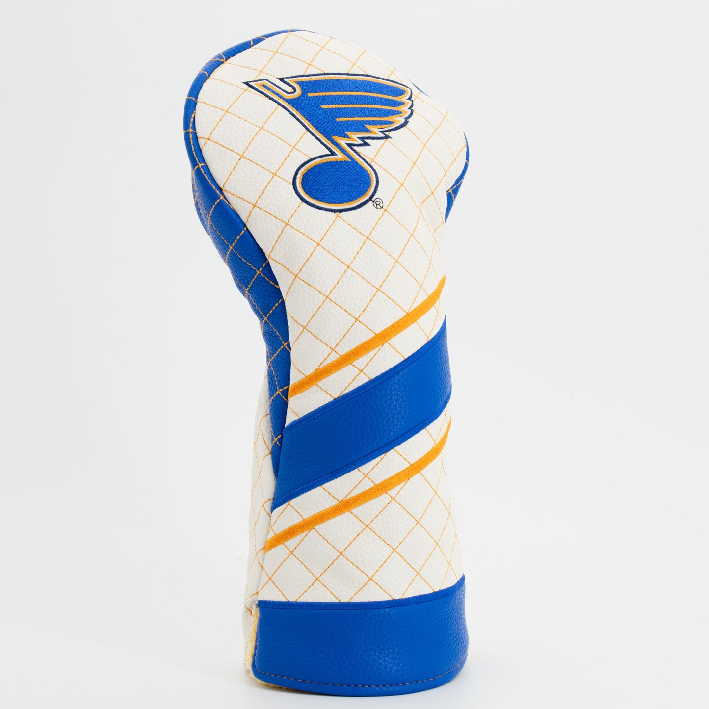 St Louis Blues stripe driver quilted golf headcover alternate view
