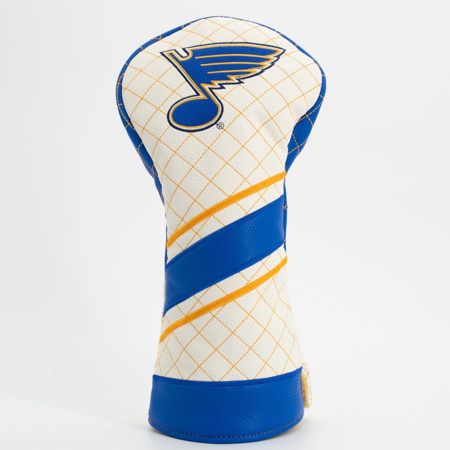 St Louis Blues stripe driver quilted golf headcover