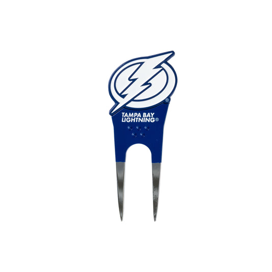 Tampa Bay Lightning Custom Shaped Divot Tool - Image 1 - Club Rehab