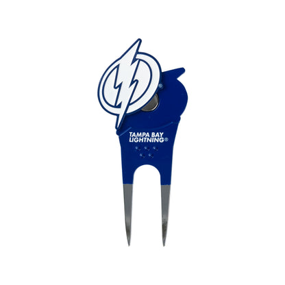 Tampa Bay Lightning Custom Shaped Divot Tool - Image 3 - Club Rehab