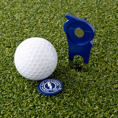 Tampa Bay Lightning Custom Shaped Divot Tool - Image 6 - Club Rehab