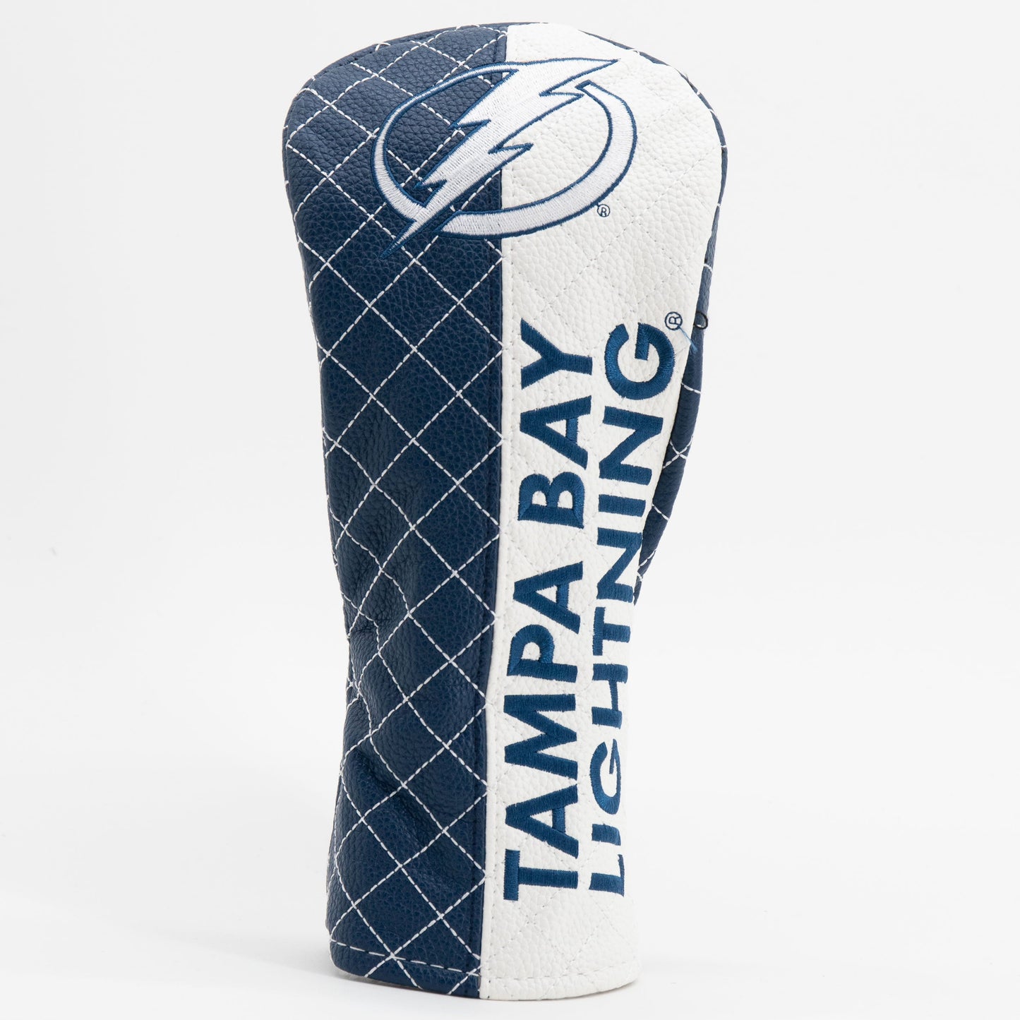 Tampa Bay Lightning split fairway quilted golf headcover