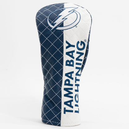 Tampa Bay Lightning split fairway quilted golf headcover